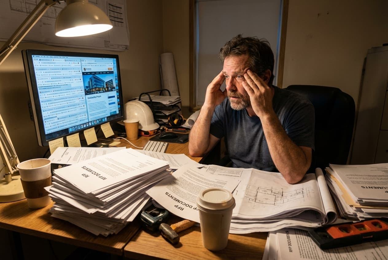 Frustrated contractor